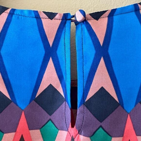 J CREW Gemstone Floral 100% Silk Top BlouseNew NWT SZ 6  #2009 - Picture 9 of 14